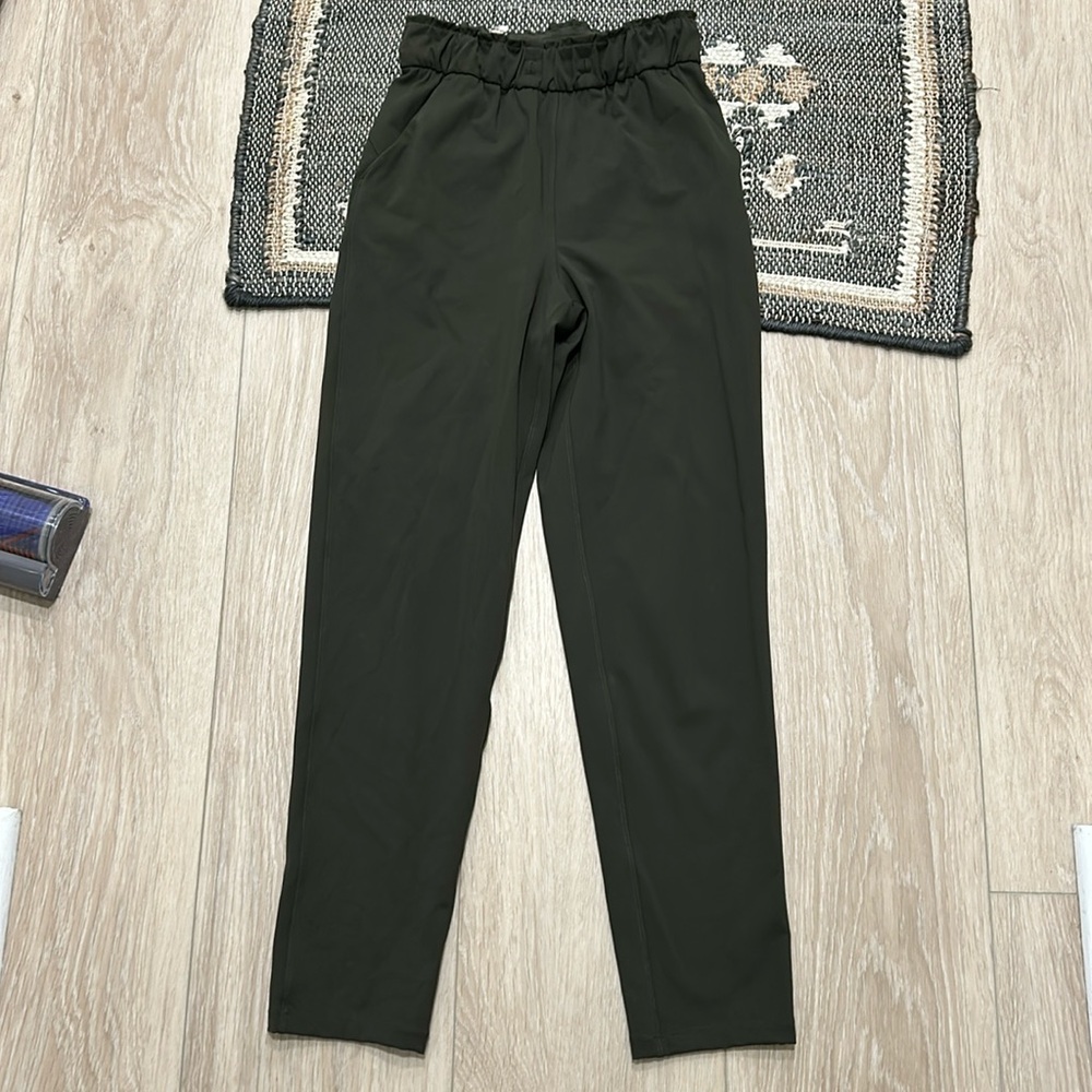 lululemon Stretch High Rise Dark Olive